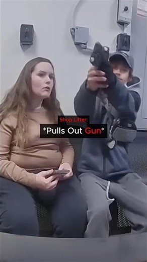 Shoplifter Tries Sh**ting Cop