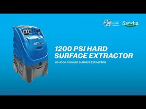Sandia Products: 1200 PSI Hard Surface Extractor (80-5000) Set Up, Demonstration, & Maintenance