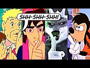 "Shh!" Compilation of Random Moments | 1 Second from Animated Movies
