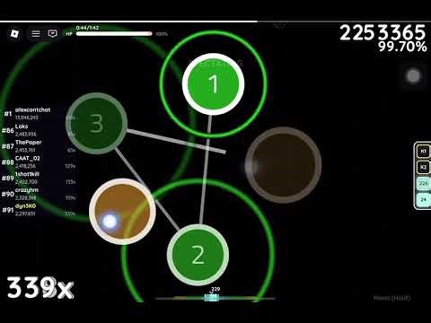 random beginner plays osu!RoVer. (spectating dyn3K0/my acc)