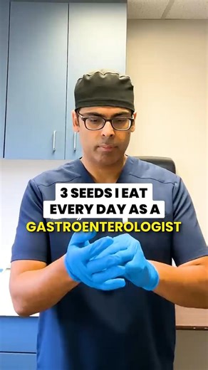 3 SEEDS I EAT EVERY DAY AS A GASTROENTEROLOGIST ✅
