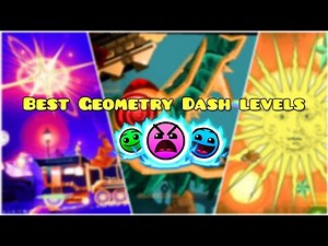 Top 10 Most beautiful/jaw-dropping levels in Geometry Dash (Must watch)