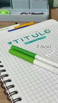 Easy Title Ideas for Your Notes #tutorial #study