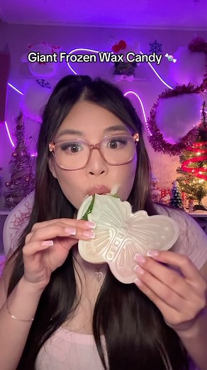 Joyceful Tingles on Instagram: "Use code “JOYCEFULTINGLES” @ooodleswaxcandy • #asmr #asmrvideos #asmrsounds #asmreating #asmrcommunity #asmrmukbang #asmrrelax #asmrvideo"