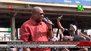 Election 2024: John Mahama leads 24-Hour Economy sensitization walk in Ashanti Region #UTVNews | UTV Ghana