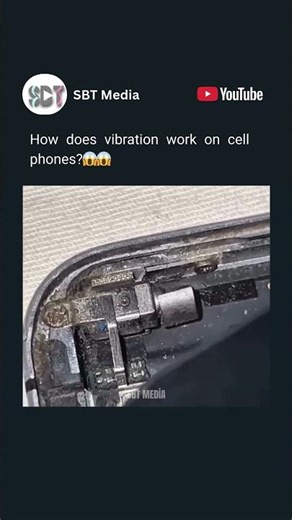 How does vibration work on cell phones?😱#shorts #Technology #techexplained #smartphone #Electronics