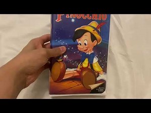 Pinocchio 1993 VHS