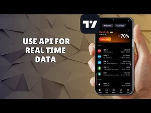 HOW TO USE THE TRADINGVIEW API FOR REAL TIME DATA