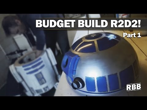 R2D2 Budget Droid Build Star Wars Prop Montage