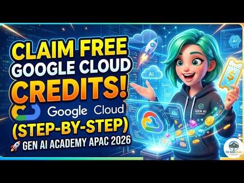 How to Claim FREE Google Cloud Credits (Step-by-Step) | Gen AI Academy APAC 2026 #googlecloud