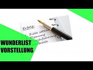 Wunderlist ► Das beste Planungstool