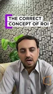 How to actually calculate ROI correctly #business #shorts