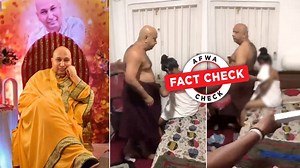 Fact Check: NOT Indian godman Guruji, this is a Sri Lankan Buddhist monk caught in alleged sex scandal