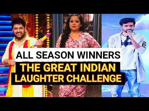 All Season Winners Of "THE GREAT INDIAN LAUGHTER CHALLENGE" Show| Comedy show winners list | Ashgyan