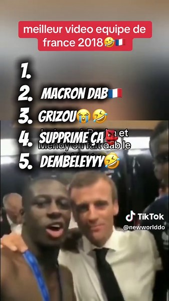 Meilleur Vidéo de l'Équipe de France 2018