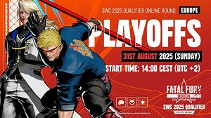 【COTW】(SWC2025名额赛) 8.31 欧洲赛区 饿狼传说群狼之城项目 线上赛 八强对决！