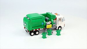 Watch How to play Recycling Garbage Truck Toys Building Sets on Amazon Live
