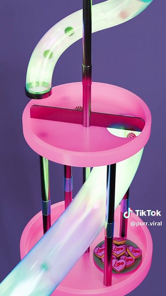 Ball Tube Slide Loop Animation for 3D Art Enthusiasts