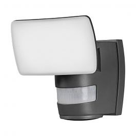 Ledvance LED-Scheinwerfer Endura Pro Trace Dunkel Grau 24W 1500lm - 830 Warmweiß | IP54 - Bewegungs- und Lichtsensor - Symmetrisch