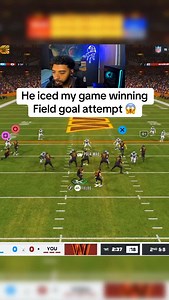 New icing the kicker effect 😱 #madden #madden26 #maddenultimateteam | Ragingascend