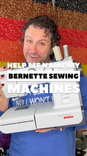 16K views · 379 reactions | Help me name my new @bernetteusa B33 & B38 machines!!! Omg I'm absolutely in love with both of them and the brand overall and sharing these finally with y'all! It legit feels like everything is falling into alignment. And if you are looking for a new machine yourself, I have an aff  in my bio here. So plop some names in the comments. Love ya mean it. #bernette #sewingmachines #mxdomestic | Mx Domestic | Facebook