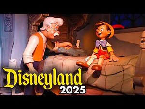 Pinocchio's Daring Journey 2025 - Disneyland Rides [4K POV]