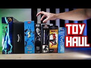 I open over 40 Action Figures from a My BIGGEST Toy Haul yet - Mail haul