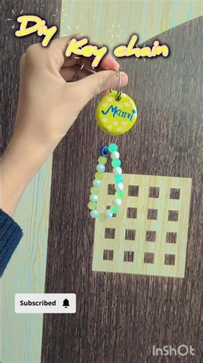 MAKE your own ADORABLE clay key chain today! #diy