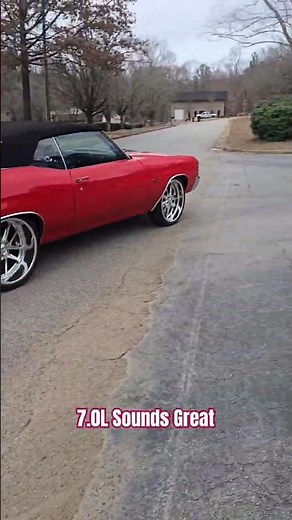 7.0L LS7 72' Chevelle Sounds Great