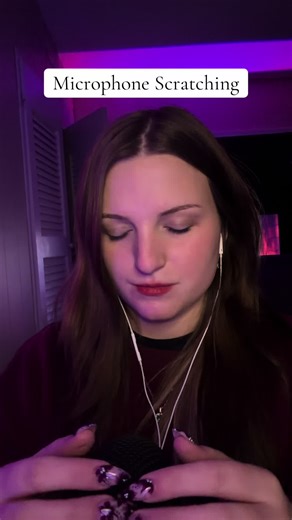 Some nice mic scratching ASMR #asmr #micscratching #nails #nailasmr #relaxingasmr