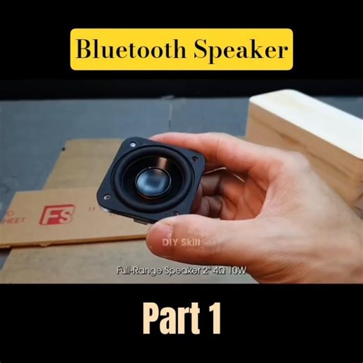 How to make Bluetooth Speaker At Home Diy Making Speaker #diy #shortsfeed #shorts #speaker |PART 1|