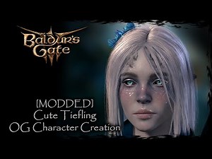 BALDUR'S GATE 3 || Cute Tiefling [Original Character #33] - Female Character Creation
