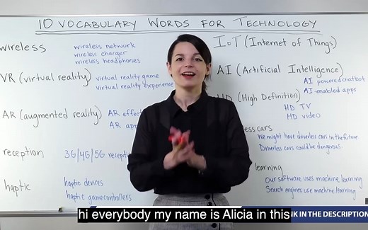10个技术词汇初学者学习英语词汇10 Vocabulary Words for Technology Learn English Vocabulary for