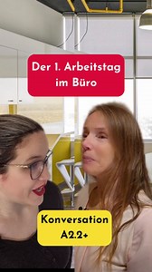 4K views · 3.5K reactions | Konversation A2.2+ ‍♀️‍ Der erste...