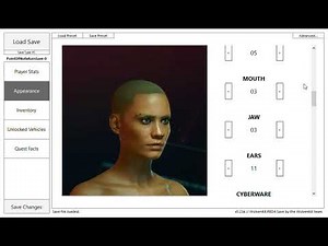 Cyberpunk 2077 Save Editor Cyber Cat - Motoko Design