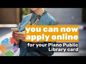 Apply Online for your Library Card