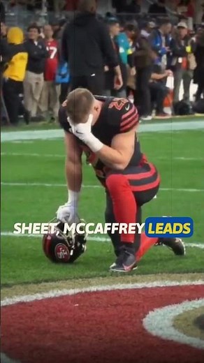 Christian McCaffrey Seen Praying Before 49ers–Seahawks Game
