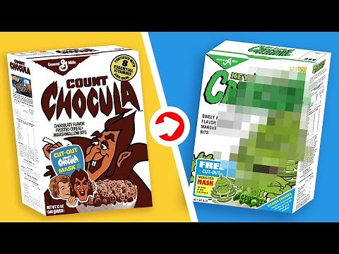 Designing the Monster Cereal mascot we NEVER got!