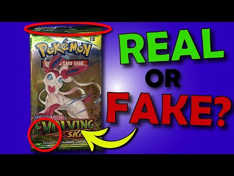How To Spot Fake Pokémon Booster Packs (EASY)