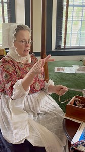 How to use a tabletop tape Loom! In the 18th Century, this type of loom was used to weave narrow bands of cloth – called “tapes.” Tapes were used for straps, trim, ties, etc… Women in the 18th century used tapes for a multitude of reasons. For example, the thin tapes of fabric were used to close their aprons, tie on their petticoats, and to hold little things at their waist so they could access them easily. Our living history interpreter demonstrates how to operate the Tape Loom in this video — 