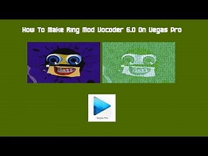 How To Make Ring Mod Vocoder 6.0 On Vegas Pro (New Effect)