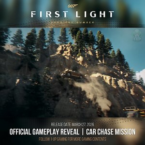 007 First Light Official Gameplay Reveal — Smooth Car Chase & Stunning Graphics! 🚗 The official gameplay reveal for 007 First Light puts the spotlight on an adrenaline‑pumping car chase sequence. With smooth driving mechanics, incredible collision physics, and ray tracing visuals, this reveal shows off how next‑gen graphics can make every chase feel cinematic. From high‑speed pursuits to realistic crashes, 007 First Light is shaping up to be one of the most visually stunning action titles of 20