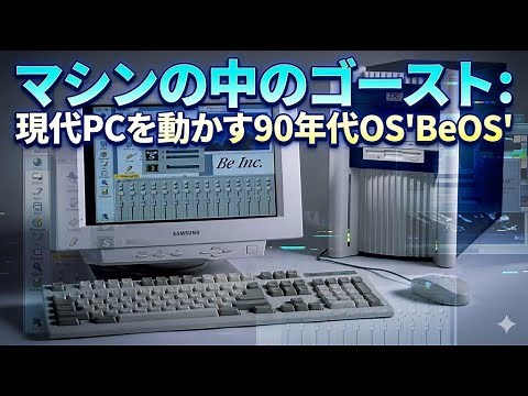 マシンの中のゴースト：現代PCを動かす90年代OS"BeOS"