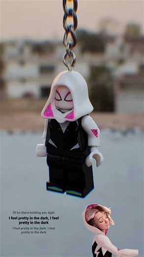 LEGO Marvel Ghost-Spider Keyring