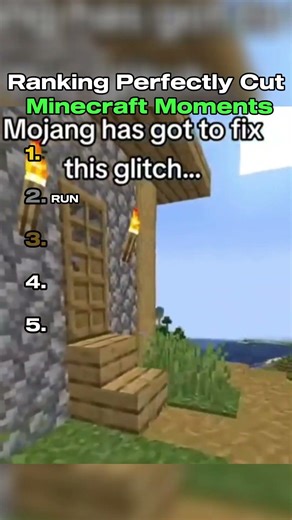 Perfectly Cut Minecraft Moments 😂👀 #shorts