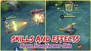 14K views · 295 reactions | Skills and Effects | Roger Transformer Skin | CrynZo | Facebook