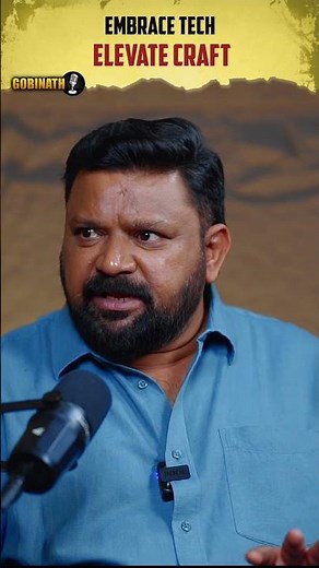 Embrace Tech, Evolve Your Craft — Kunal Rajan’s Powerful Reminder | Gobinath #shorts