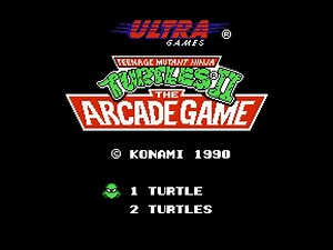 Teenage Mutant Ninja Turtles II The Arcade Game NES Longplay