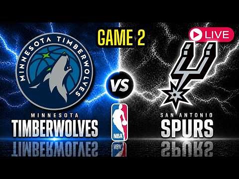 Minnesota Timberwolves vs San Antonio Spurs - GAME 2 NBA Playoffs - Western Conference Semi Finals