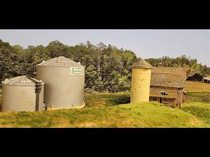 Creating Realistic Model Railroad Terrain | Late Summer Landscape Painting & Turf Application Guide
